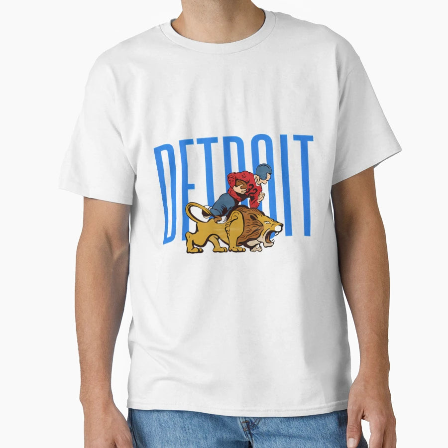 Detroit Lions T-Shirt - Fun Novelty Design for Adults - T-Shirt, Sweatshirt, Hoodie