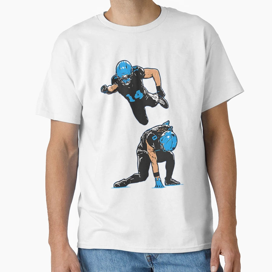 JG And Amon Ra St Brown Detroit T-Shirt - Casual Everyday Wear Men Women - T-Shirt, Sweatshirt, Hoodie