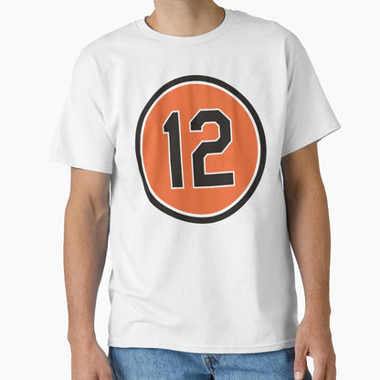 Roberto Alomar 12 Jersey Number T-Shirt - Streetwear Style for Adults - T-Shirt, Sweatshirt, Hoodie