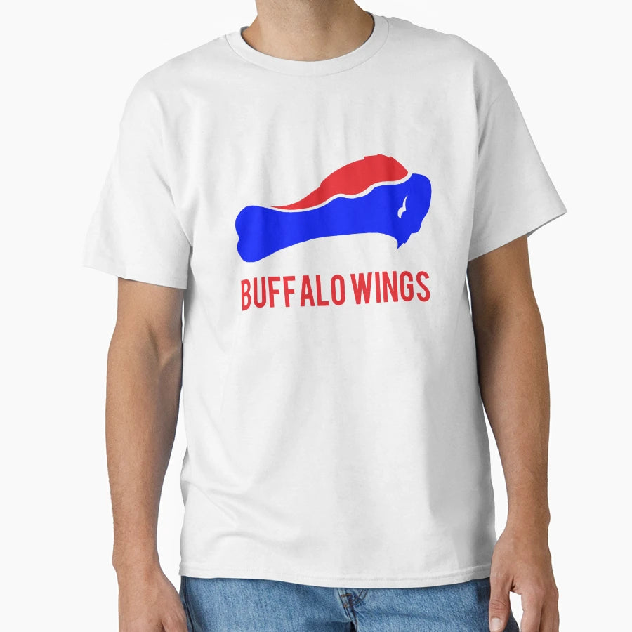 Buffalo Wings T-Shirt - Fun Novelty Design for Adults - T-Shirt, Sweatshirt, Hoodie