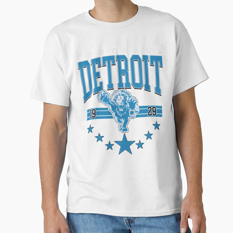 Football Detroit Lions T-Shirt - Novelty Apparel Unisex - T-Shirt, Sweatshirt, Hoodie