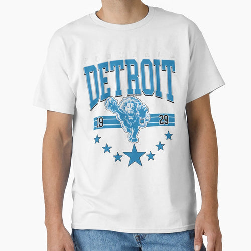 Football Detroit Lions T-Shirt - Novelty Apparel Unisex - T-Shirt, Sweatshirt, Hoodie