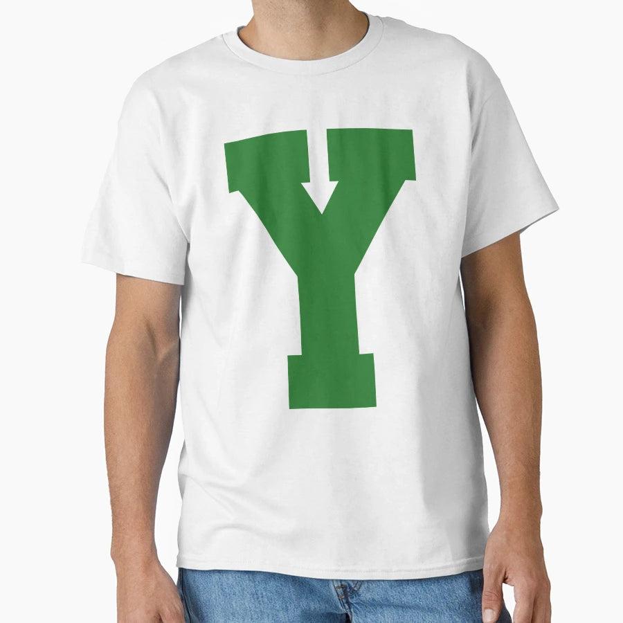 Alphabet Green Y Sports Letter Y T-Shirt - Unique Graphic Men Women - T-Shirt, Sweatshirt, Hoodie