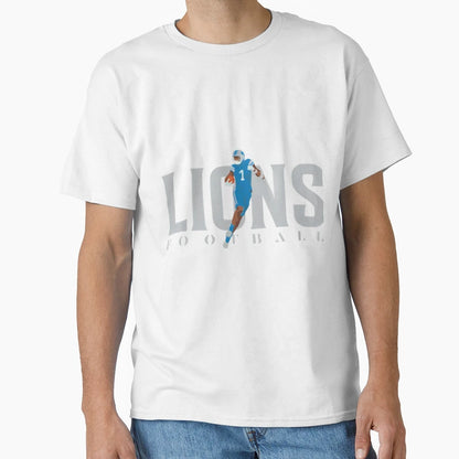 Football Detroit Lions T-Shirt - Graphic Print Unisex - T-Shirt, Sweatshirt, Hoodie