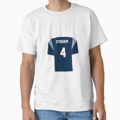 Jarret Stidham Patriots Jersey T-Shirt - Streetwear Style for Adults - T-Shirt, Sweatshirt, Hoodie
