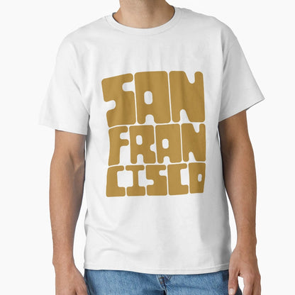 San Francisco Chai Tea Brown T-Shirt - Aesthetic Graphic Men Women - T-Shirt, Sweatshirt, Hoodie