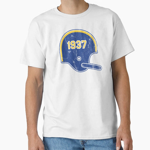 Los Angeles Rams Year Founded Helmet T-Shirt - Unique Graphic Men Women - T-Shirt, Sweatshirt, Hoodie