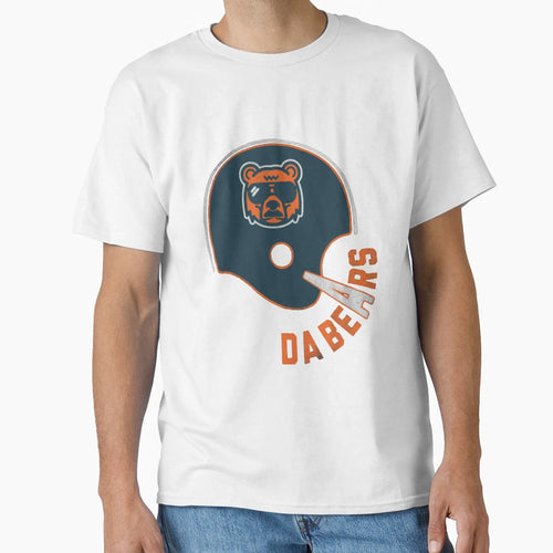 Da Bears Helmet Mike Ditka Chicago T-Shirt - Fun Novelty Design Unisex - T-Shirt, Sweatshirt, Hoodie