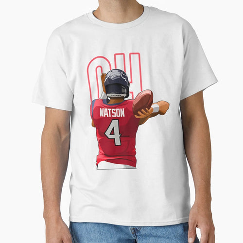 Deshaun Watson Cleveland 4 Number T-Shirt - Unique Graphic Men Women - T-Shirt, Sweatshirt, Hoodie