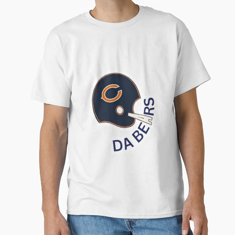 Da Bears Helmet T-Shirt - Novelty Apparel for Adults - T-Shirt, Sweatshirt, Hoodie