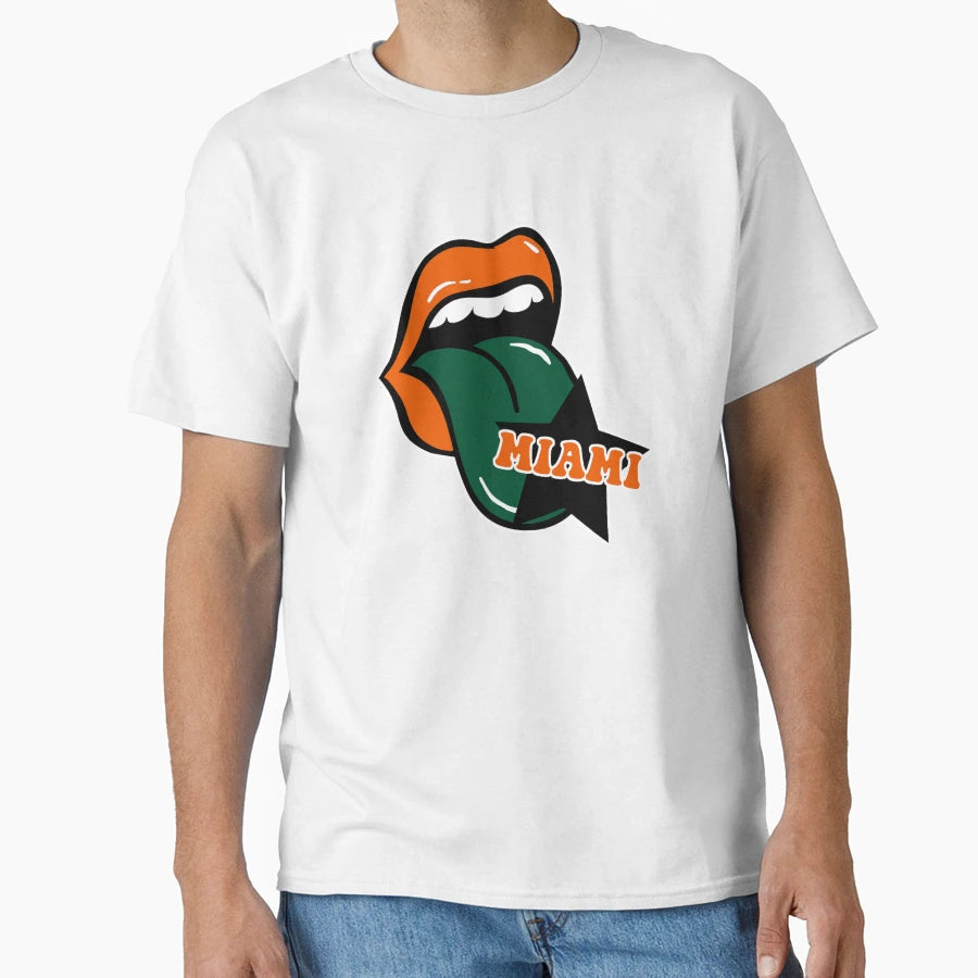 Miami T-Shirt - Custom Art Print Men Women - T-Shirt, Sweatshirt, Hoodie