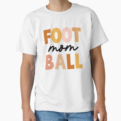 Football Mom T-Shirt - Minimalist Print Unisex - T-Shirt, Sweatshirt, Hoodie