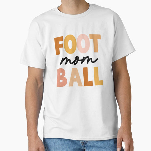 Football Mom T-Shirt - Minimalist Print Unisex - T-Shirt, Sweatshirt, Hoodie