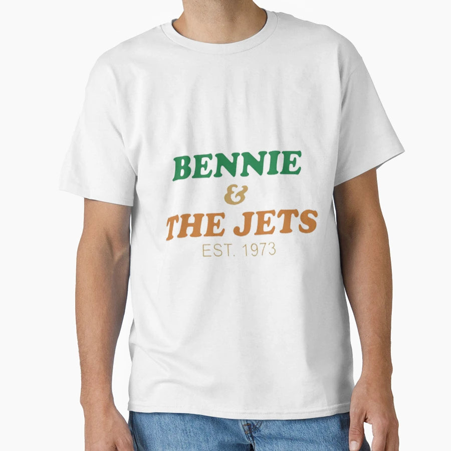 Bennie Jets T-Shirt - Trendy Graphic for Adults - T-Shirt, Sweatshirt, Hoodie