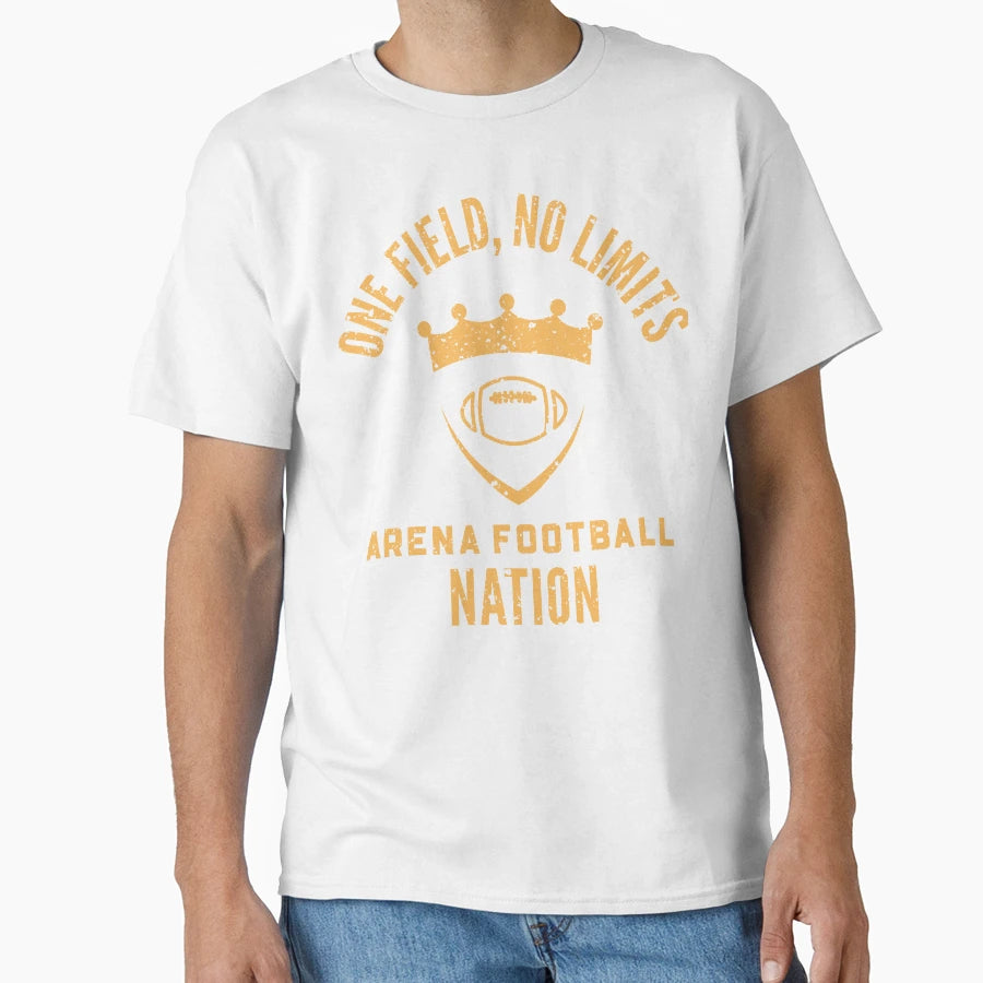 One Field No Limits Arena Football T-Shirt - Custom Art Print for Adults - T-Shirt, Sweatshirt, Hoodie