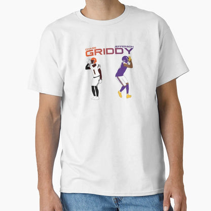 Griddy Duo T-Shirt - Novelty Apparel Men Women - T-Shirt, Sweatshirt, Hoodie