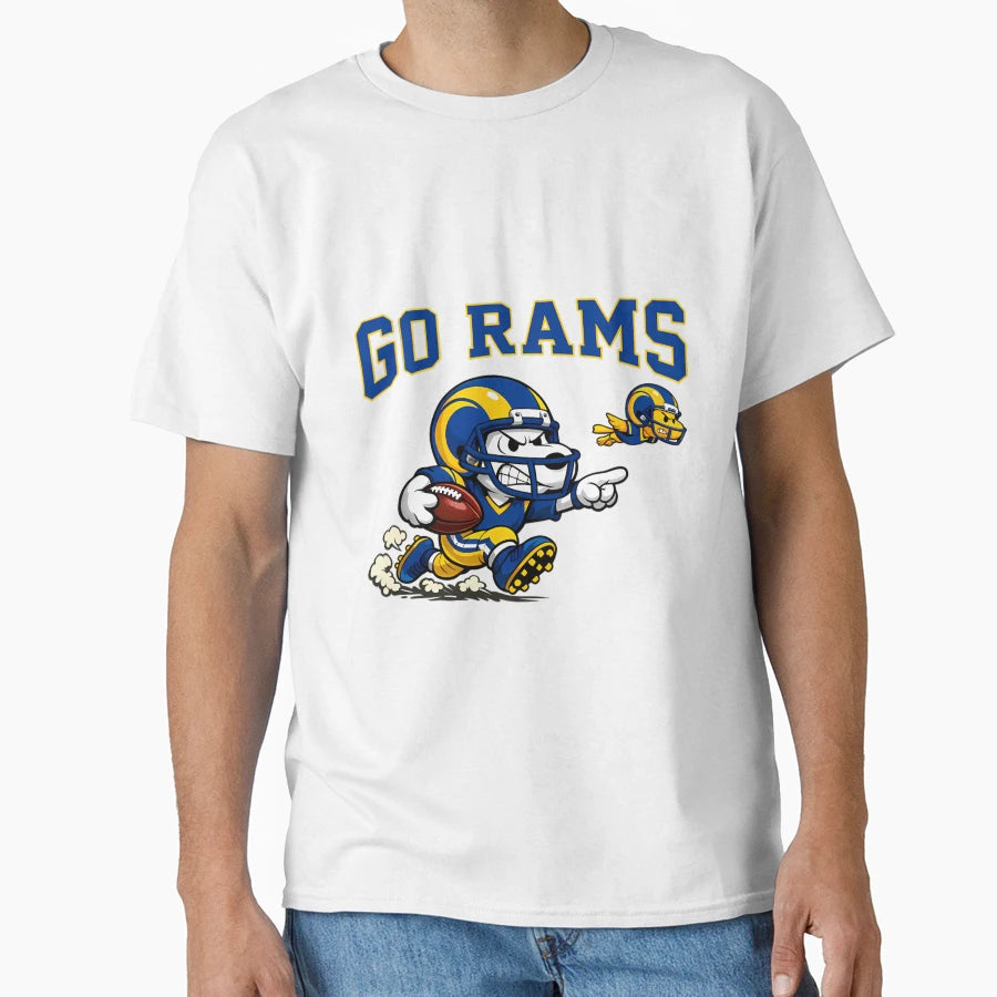 Snoopy And Woodstock Los Angeles Rams T-Shirt - Unique Graphic Unisex - T-Shirt, Sweatshirt, Hoodie