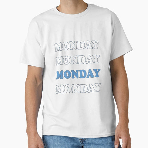 Blue Monday January Sad Observance T-Shirt - Graphic Print for Adults - T-Shirt, Sweatshirt, Hoodie