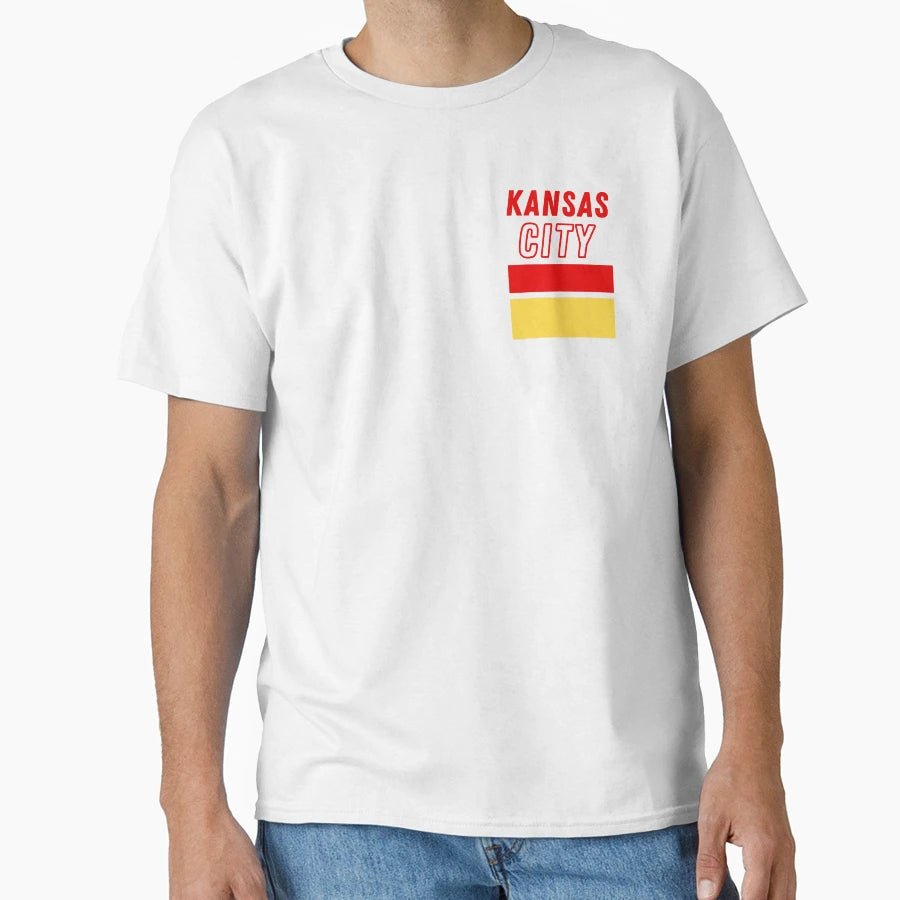 Kansas City Color Block T-Shirt - Fun Novelty Design Unisex - T-Shirt, Sweatshirt, Hoodie