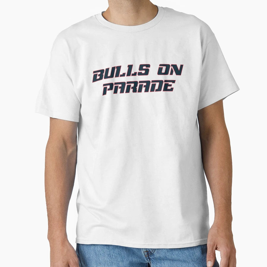 Bulls Parade Houston Texans American T-Shirt - Fun Novelty Design Unisex - T-Shirt, Sweatshirt, Hoodie