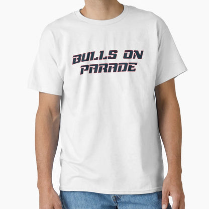 Bulls Parade Houston Texans American T-Shirt - Fun Novelty Design Unisex - T-Shirt, Sweatshirt, Hoodie