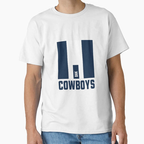DP Helmet Cowboys T-Shirt - Minimalist Print Men Women - T-Shirt, Sweatshirt, Hoodie