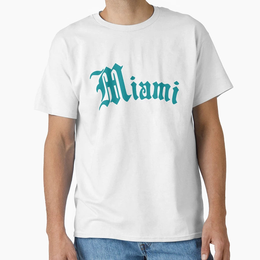Miami Florida Throwback Hometown Pride T-Shirt - Unique Graphic for Adults - T-Shirt, Sweatshirt, Hoodie