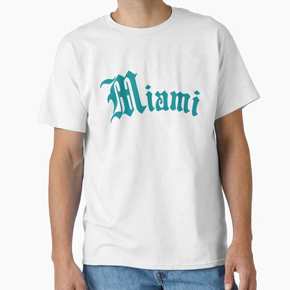 Miami Florida Throwback Hometown Pride T-Shirt - Unique Graphic for Adults - T-Shirt, Sweatshirt, Hoodie