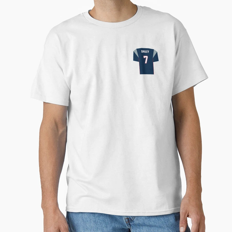 Jake Bailey Patriots Jersey T-Shirt - Fun Novelty Design for Adults - T-Shirt, Sweatshirt, Hoodie