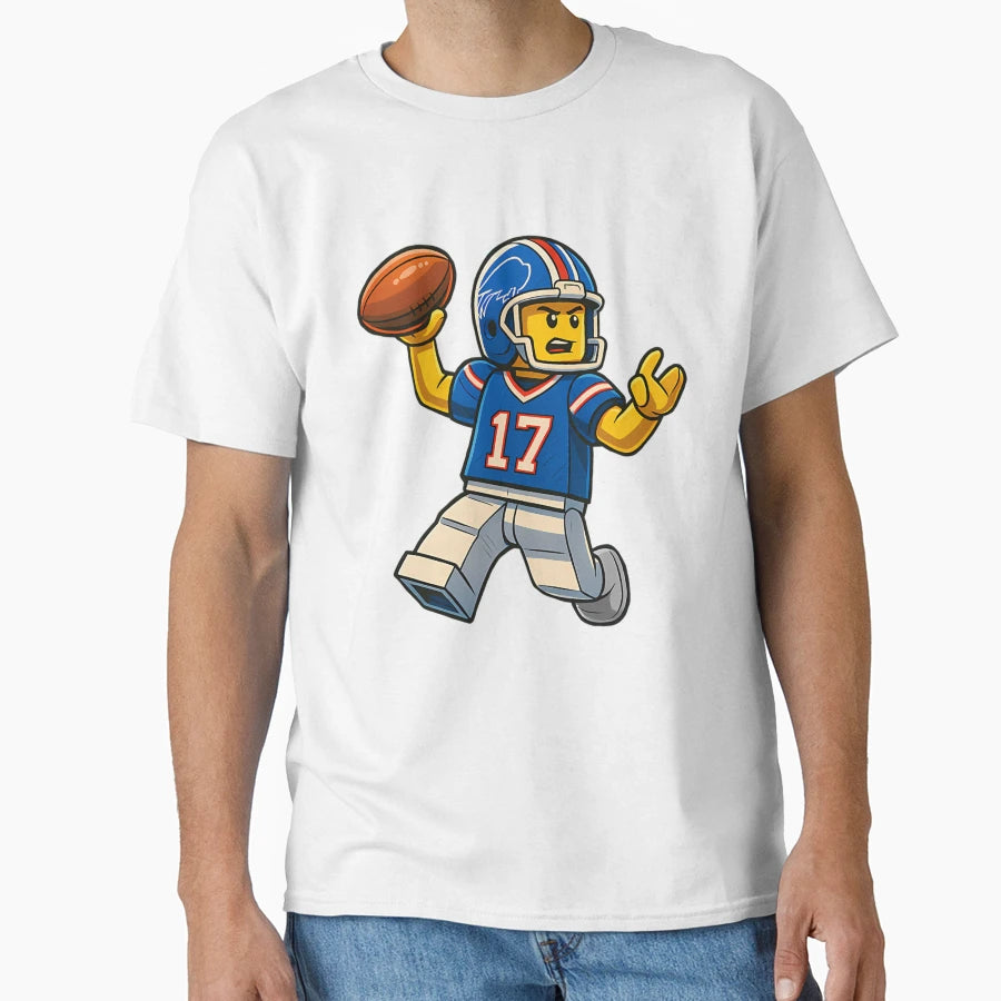 Block Allen American Footbal T-Shirt - Graphic Print Men Women - T-Shirt, Sweatshirt, Hoodie