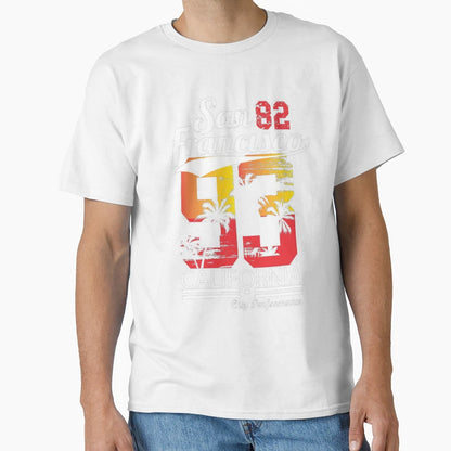 San Francisco California T-Shirt - Trendy Graphic Unisex - T-Shirt, Sweatshirt, Hoodie