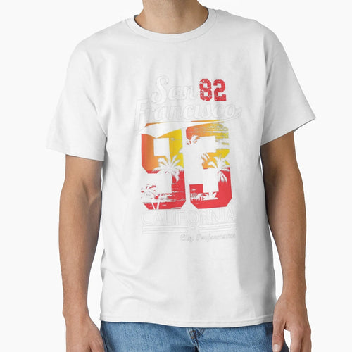 San Francisco California T-Shirt - Trendy Graphic Unisex - T-Shirt, Sweatshirt, Hoodie