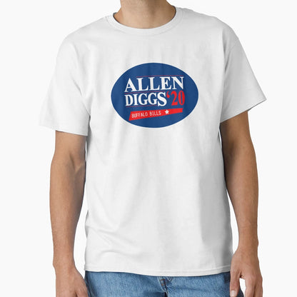 Allen Diggs Buffalo Bills T-Shirt - Trendy Graphic for Adults - T-Shirt, Sweatshirt, Hoodie