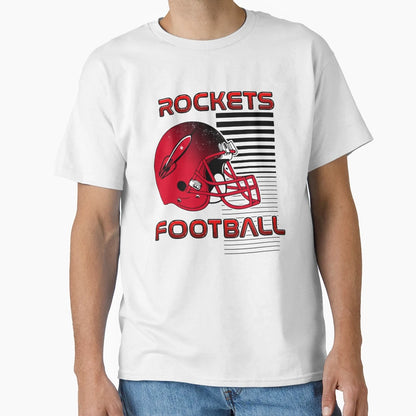 Rockets Football Variety T-Shirt - Graphic Print Men Women - T-Shirt, Sweatshirt, Hoodie