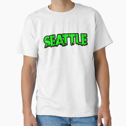 Seattle Washington T-Shirt - Minimalist Print Men Women - T-Shirt, Sweatshirt, Hoodie