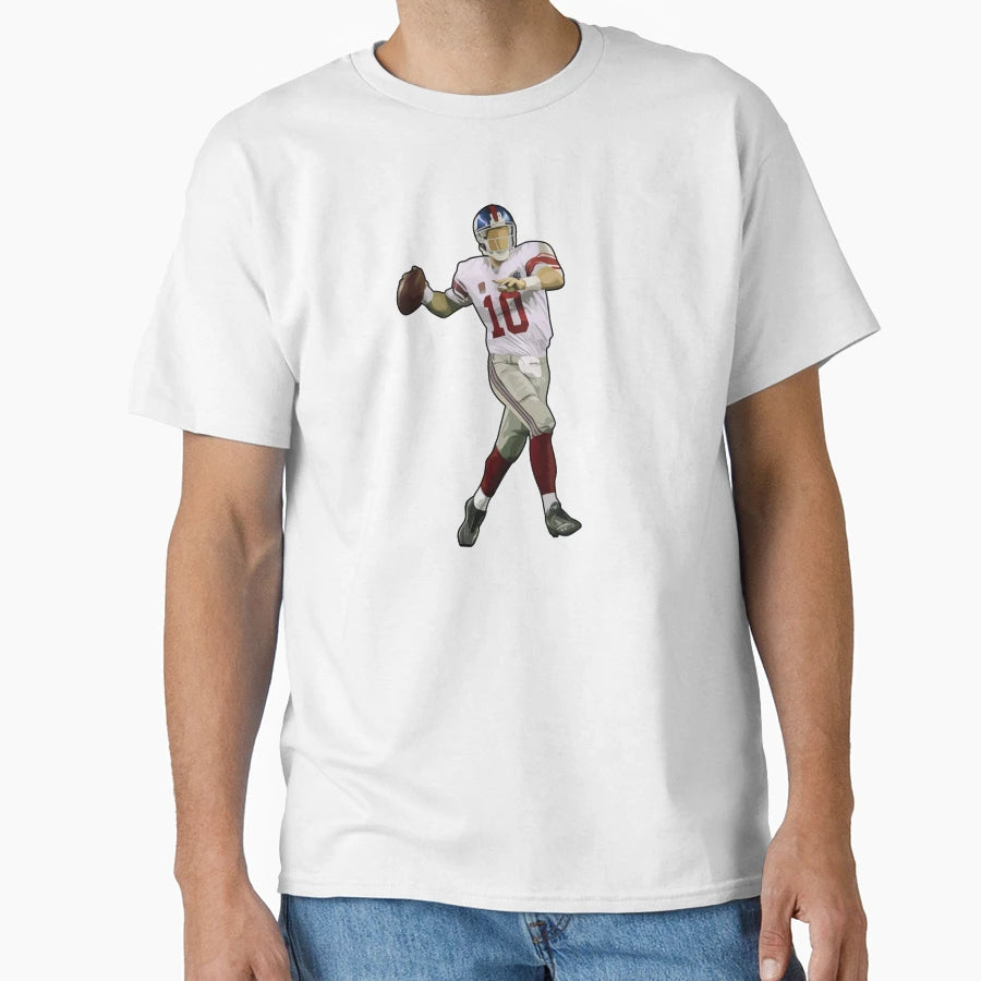 Eli Manning 10 Legendary Passes T-Shirt - Novelty Apparel Men Women - T-Shirt, Sweatshirt, Hoodie