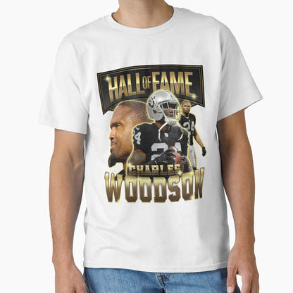 Charles Woodson Football 80S 90S Rap T-Shirt - Streetwear Style Unisex - T-Shirt, Sweatshirt, Hoodie