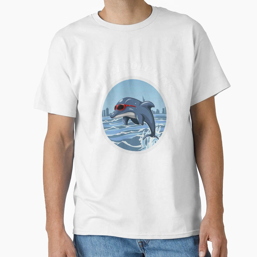 Miami Dolphins T-Shirt - Graphic Print Unisex - T-Shirt, Sweatshirt, Hoodie
