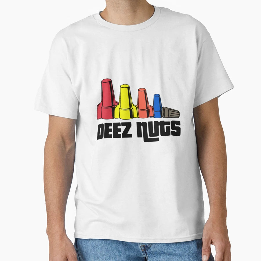 Deez Nuts Electrician T-Shirt - Aesthetic Graphic Men Women - T-Shirt, Sweatshirt, Hoodie