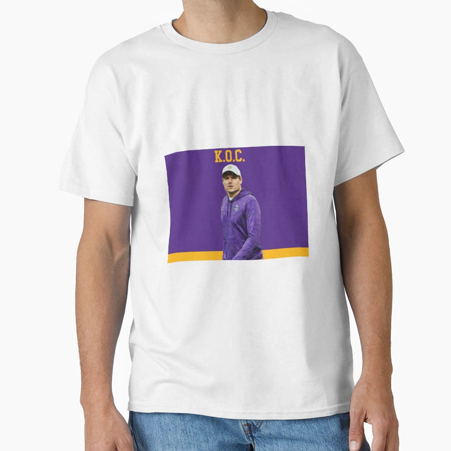 Minnesota Viking Head Coach Kevin T-Shirt - Unique Graphic Men Women - T-Shirt, Sweatshirt, Hoodie