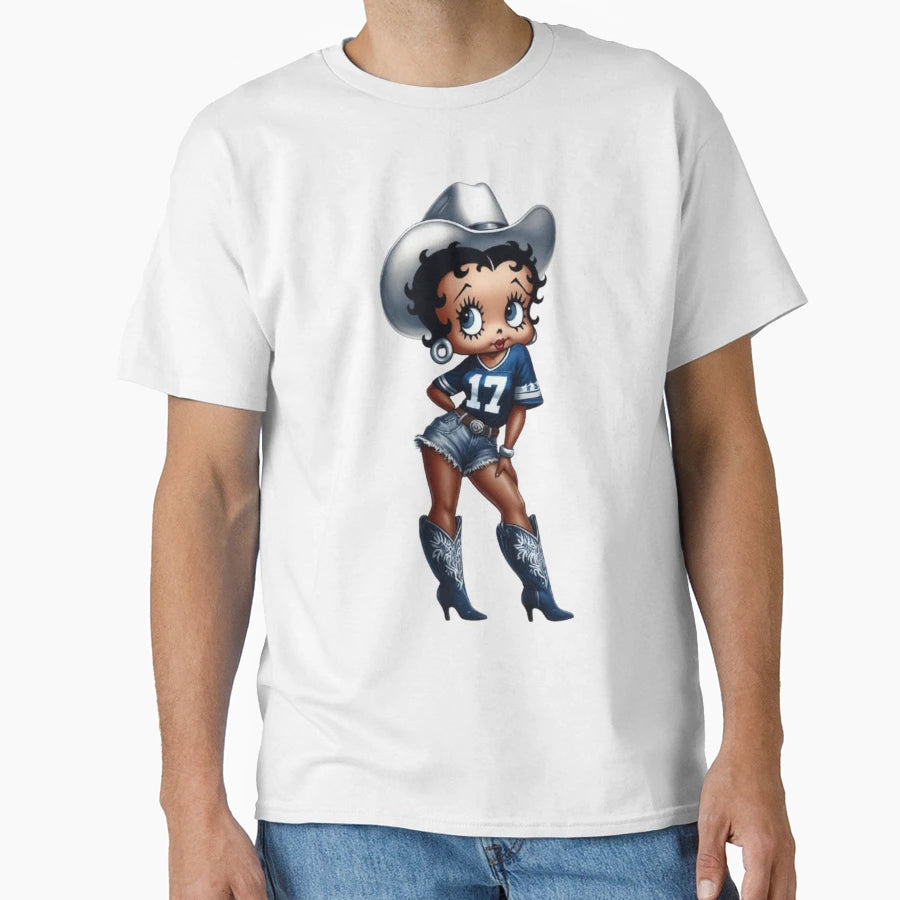 Betty Boop T-Shirt - Aesthetic Graphic Unisex - T-Shirt, Sweatshirt, Hoodie