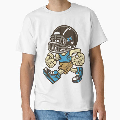 Football Player T-Shirt - Custom Art Print for Adults - T-Shirt, Sweatshirt, Hoodie