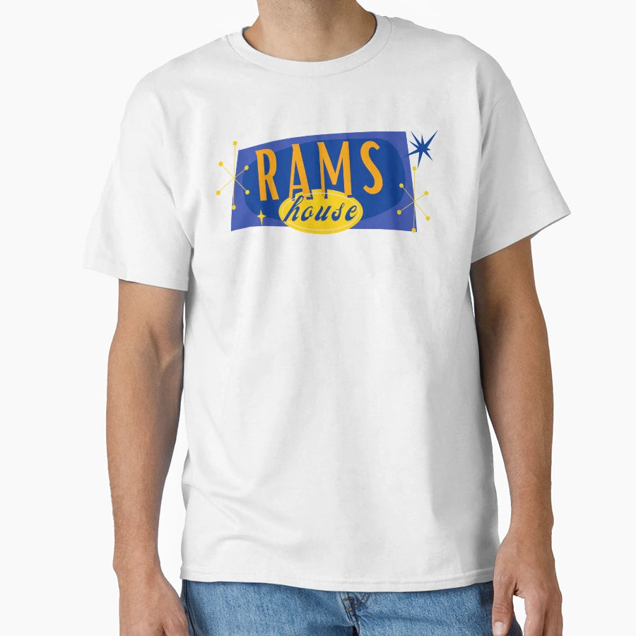 Whose House Rams House Los Angeles T-Shirt - Trendy Graphic for Adults - T-Shirt, Sweatshirt, Hoodie
