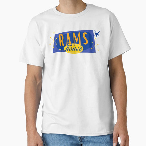 Whose House Rams House Los Angeles T-Shirt - Trendy Graphic for Adults - T-Shirt, Sweatshirt, Hoodie