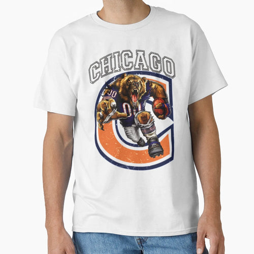 Chicago Football T-Shirt - Casual Everyday Wear Unisex - T-Shirt, Sweatshirt, Hoodie