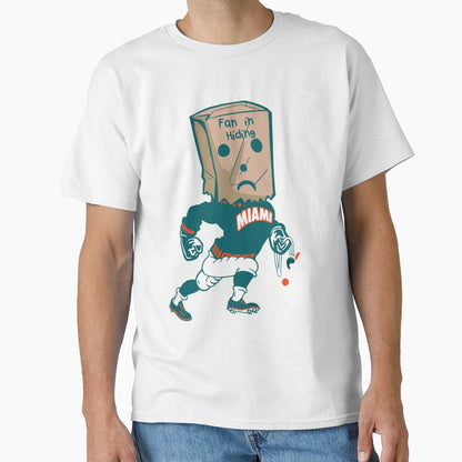 Copy Art Miami Dolphins T-Shirt - Minimalist Print for Adults - T-Shirt, Sweatshirt, Hoodie