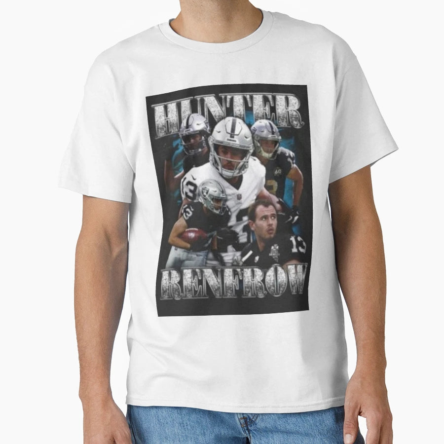 Hunter Renfrow T-Shirt - Graphic Print Unisex - T-Shirt, Sweatshirt, Hoodie