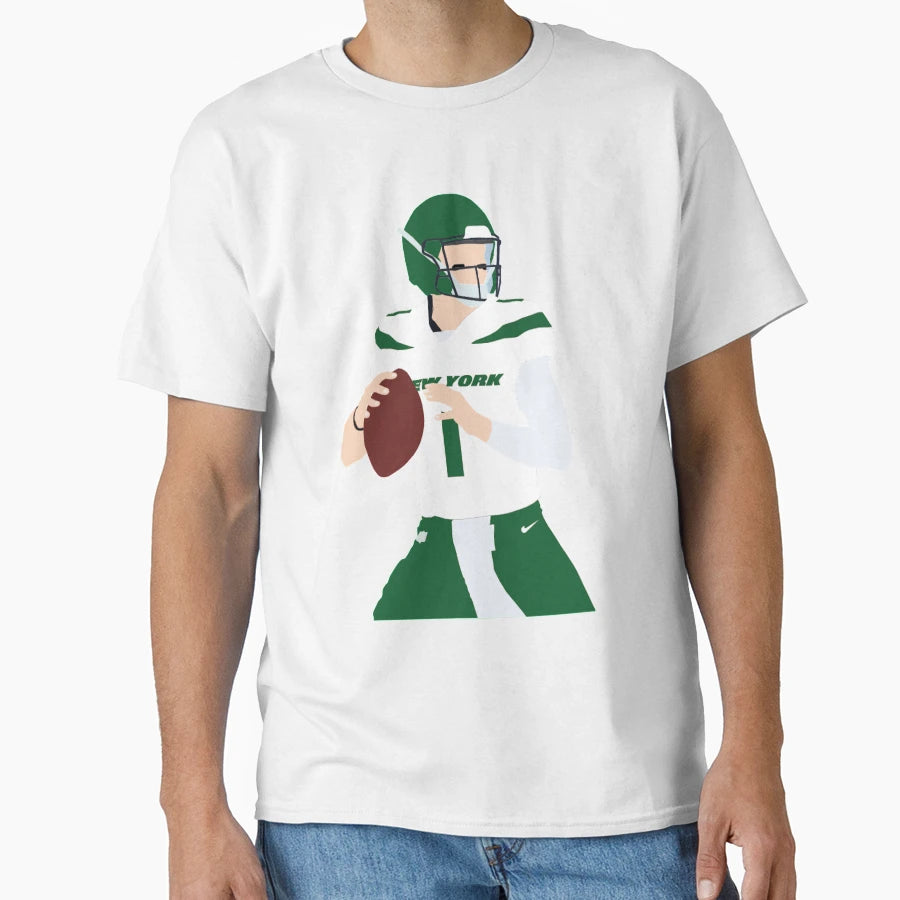 Zach Wilson Jets T-Shirt - Graphic Print for Adults - T-Shirt, Sweatshirt, Hoodie