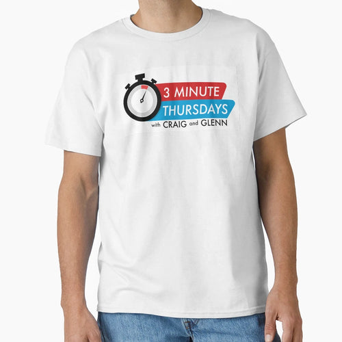 3 Minute Thursdays T-Shirt - Aesthetic Graphic Men Women - T-Shirt, Sweatshirt, Hoodie