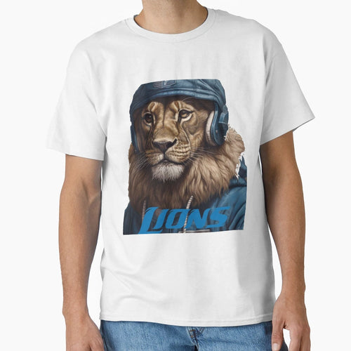 Detroit Lions T-Shirt - Streetwear Style Men Women - T-Shirt, Sweatshirt, Hoodie